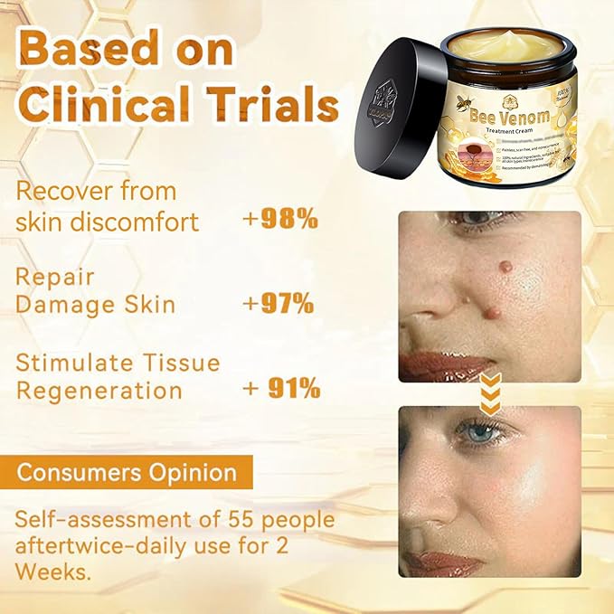(كريم العناية بسم النحل) Bee Venom Care Cream