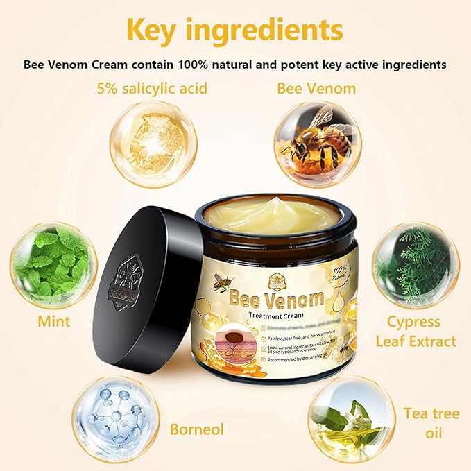 (كريم العناية بسم النحل) Bee Venom Care Cream