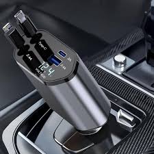 4 in 1 Retractable Charger (شاحن 4 في 1 قابل للسحب متعدد الاستخدامات)